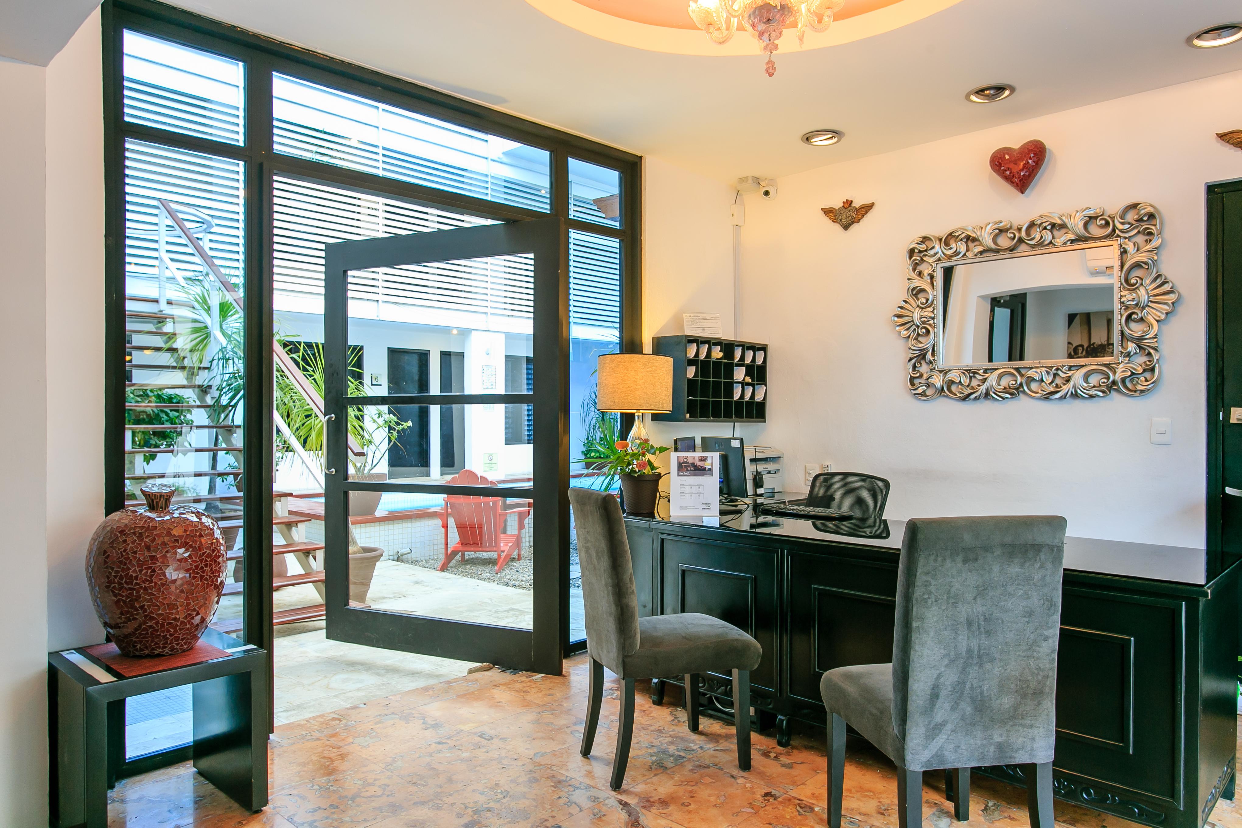 Casa Ticul Hotel Boutique - 5Th Ave (Adults Only) Плайя-дель-Кармен Екстер'єр фото Reception area